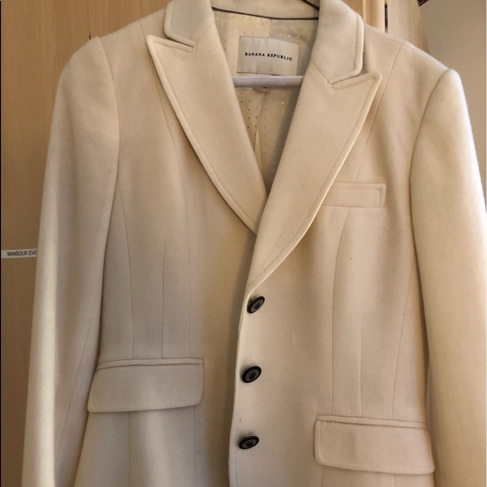 Creme blazer